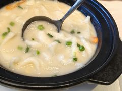 鲜贝虾疙瘩汤-正晴和酒店(黑龙江路店)