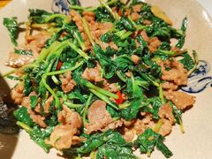 薄荷牦牛肉-缘生态云南菜·野生菌庭院餐厅(华侨城店)