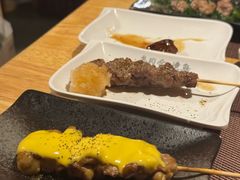 烤咖喱芝士鸡肉串-鸟内会居酒屋(得意潮馆店)