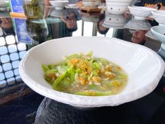 丝瓜炒虾皮-王荣法仓前羊锅