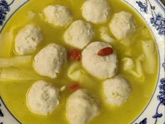 钦工蒲菜肉圆-文楼·淮扬菜·淮安早茶(河下古镇翔宇店)