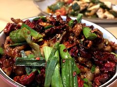 宫爆板筋-山石榴·贵州菜(丰盛里店)