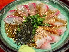 芝麻拌鰤鱼-九州酒场ひこぞう(1号店)