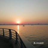湛江观海长廊的最美日出
