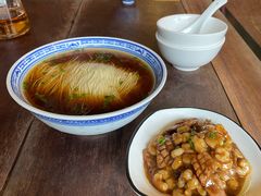 虾仁爆腰-同得兴 Since·1995 传统苏式面馆(嘉馀坊店)