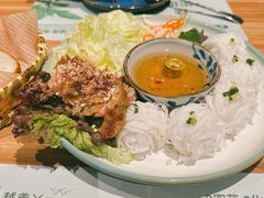 烤肉配鸡扒捞檬-越美小馆·越南料理(曲江店)