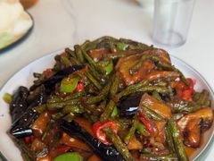 长豆角烧茄子-西域美食(西直门南小街店)