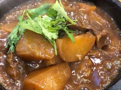 萝卜牛腩-虾宝贝胶东海鲜·渔家菜(小西天店)