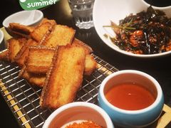 干炸带鱼-老头儿真传-老头儿油爆虾·1987杭州烟火味(湖滨银泰in77D区店)