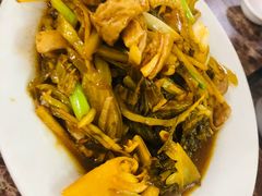 -正宗高流河饭店原创风姜鸡