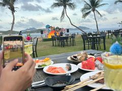-JW万豪厨房餐厅·滨海草坪烧烤·海鲜·海景(三亚绿发山海天JW万豪酒店)
