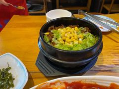 芝士牛肉拌饭-唯成•韩国炭火烤肉 유성고기