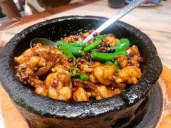 石锅杭椒牛蛙-桂满陇-西湖船宴(西单大悦城店)