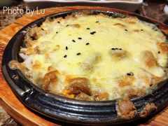 炸鸡爱上芝士-猪啊牛呀羊啊铜盘烤肉(正大广场店)