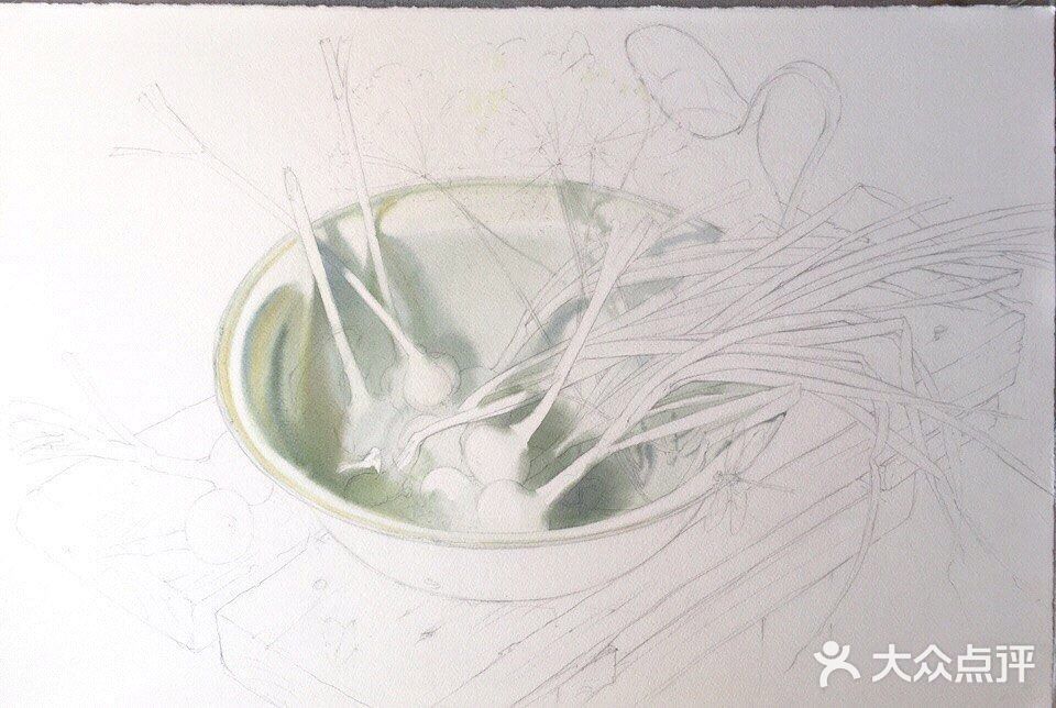 🌵一组超写实的水彩静物绘画步骤！