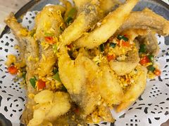 香煎九肚鱼-李记潮汕砂锅粥(营福路店)
