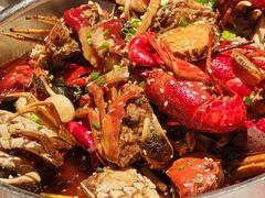 油焖虾蟹双拼-靓靓蒸虾·头牌蒸虾(雪松路总店)