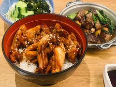照烧鸡肉盖饭-隐泉之语日式料理(王府中环店)