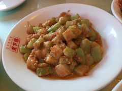 咸蛋黄丝瓜-天下客饭店(中山路店)