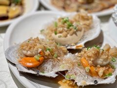 蒜蓉粉丝蒸元贝-强记海鲜菜馆(罗湖万象城店)