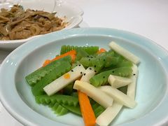 莴笋白萝卜胡萝卜条-宝轩渔府·老字号海鲜·正宗津菜(水上店)
