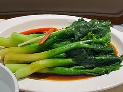 白灼广东芥兰-香港池仔记肠粉王(博多新记襄阳南路店)