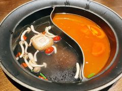 养生菌汤锅底-呷哺呷哺 小火锅 (浦东新欧尚超市店)