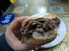 烧饼夹肉-清真·鸦儿李记·小馆(后海店)