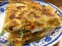 韭菜蛋饼-老客满蛋饼(双塔市集店)