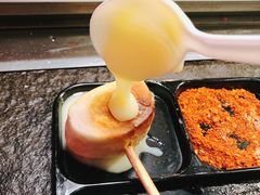 刀切奶油小馒头-長壹旋转烤吧 农家鸡火锅