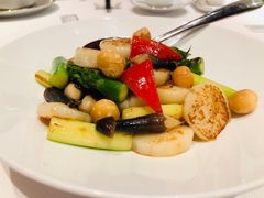 高山芦笋炒澳带-东富酒家(龙湖西溪天街店)