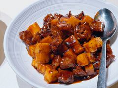 黑胡椒牛肉年糕粒-毛头老爹饭店(上海长风大悦城店)