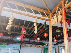 大堂-缘福乡村铁锅炖民宿(八达岭店)