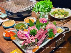 -明洞阿姨·韩式酱蟹烤肉·创意料理(三元桥店)