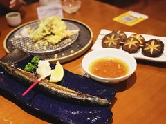 烤秋刀鱼-気楽亭和食料理(气乐亭大世界本店)
