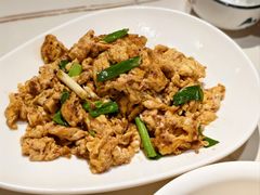 虾酱炒鸡蛋-松云居.大连人.大连菜