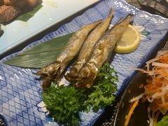 盐烤多春鱼-鲸山上·私房日料(泰达MSD店)