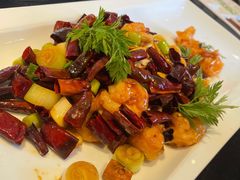 宫保虾仁-正德楼果木烤鸭·渔家菜(东港店)