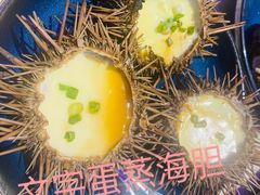-蚝堡·生蚝海鲜烧烤物种起源•海肠捞饭(刘公岛店)