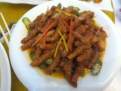 有机秋葵蒸凤爪-广州塔晖粤轩中餐厅
