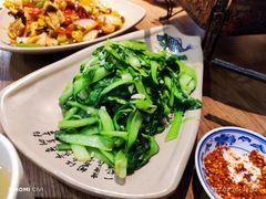 蒜炒青菜-肖四女乐山跷脚牛肉(世博源店)