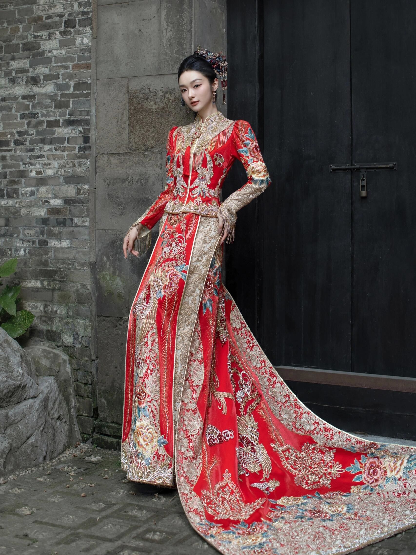 中式礼服的时尚演绎