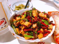 香辣藕丁-丹虾|文和友小龙虾·烙锅(陕西路旗舰店)