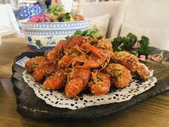瑞雪丰年港式虾-昆山裕元花园酒店·囍园中餐厅