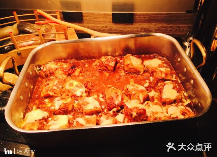 北京王府井希尔顿酒店·万斯阁西餐厅意式千层面图片