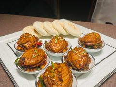秦椒辣子炒鲍鱼百吉饼-今轩中餐厅(西安经开洲际酒店)