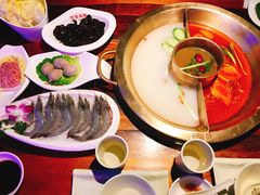 番茄骨汤锅底-巴邑火锅·夜宵(港隆广场店)
