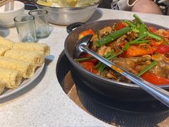 -贵州辣子鸡番茄鸡