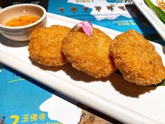 炸虾饼配泰国梅子酱-帕蓝·暹罗料理(曲阳店)