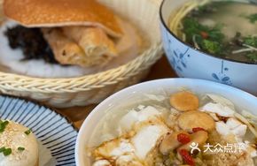 Flower Delight Tofu Soup
